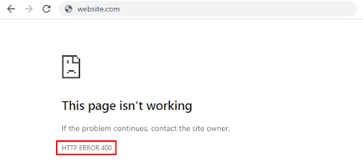 Status Code 400 Causes And Fixes Crowdo Blog